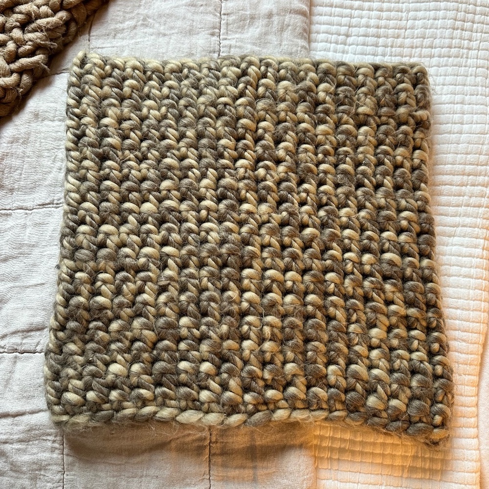 Merona Knit Snood, One Size, Taupe/Tan